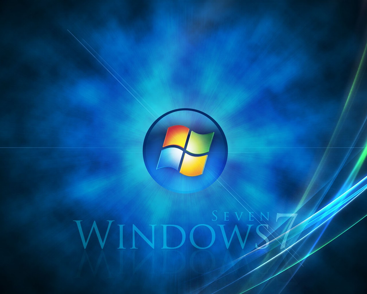 Version officielle Windows7 Fond d'écran #24 - 1280x1024