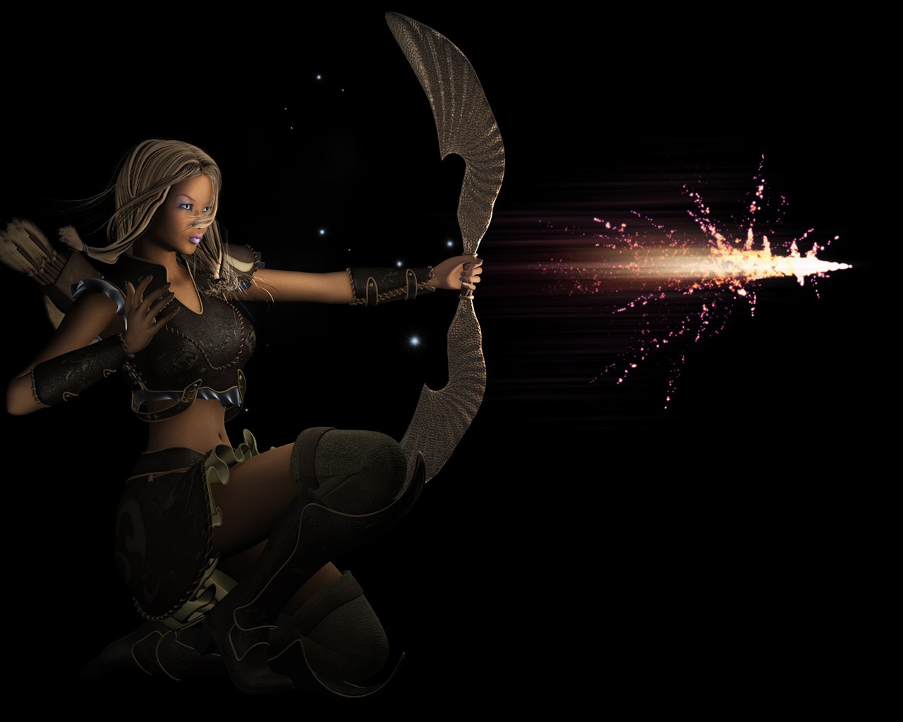 Widescreen 3D Female wallpaper #31 - 1280x1024