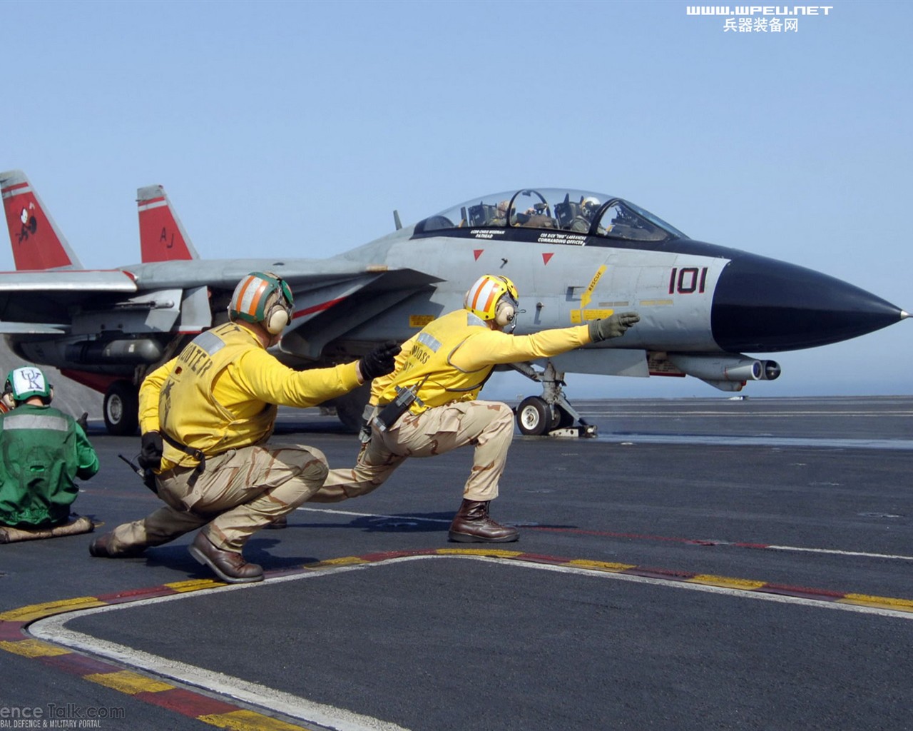 미 해군 F14 톰캣 전투기 #2 - 1280x1024