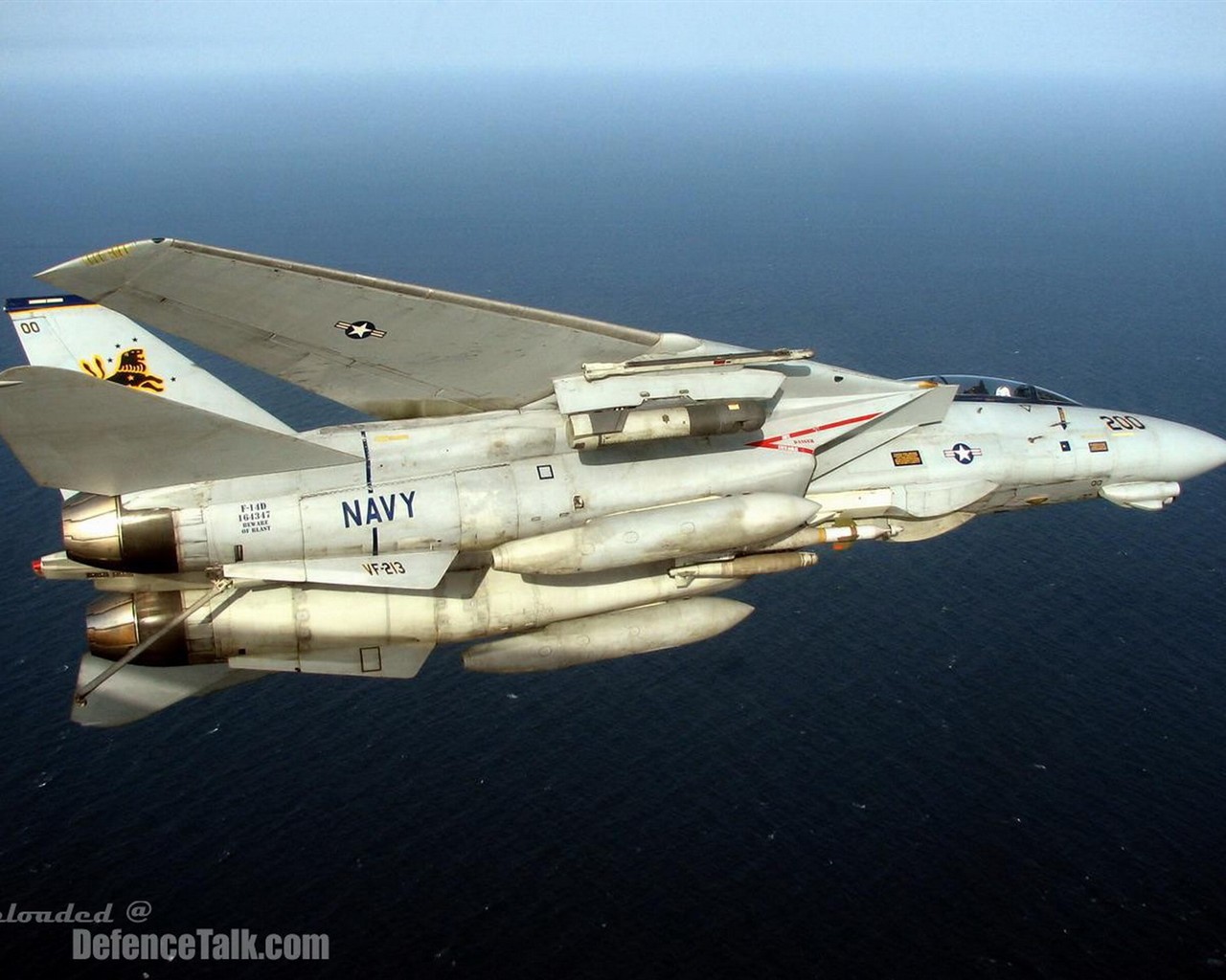 U. S. Navy F14 Tomcat Kämpfer #37 - 1280x1024