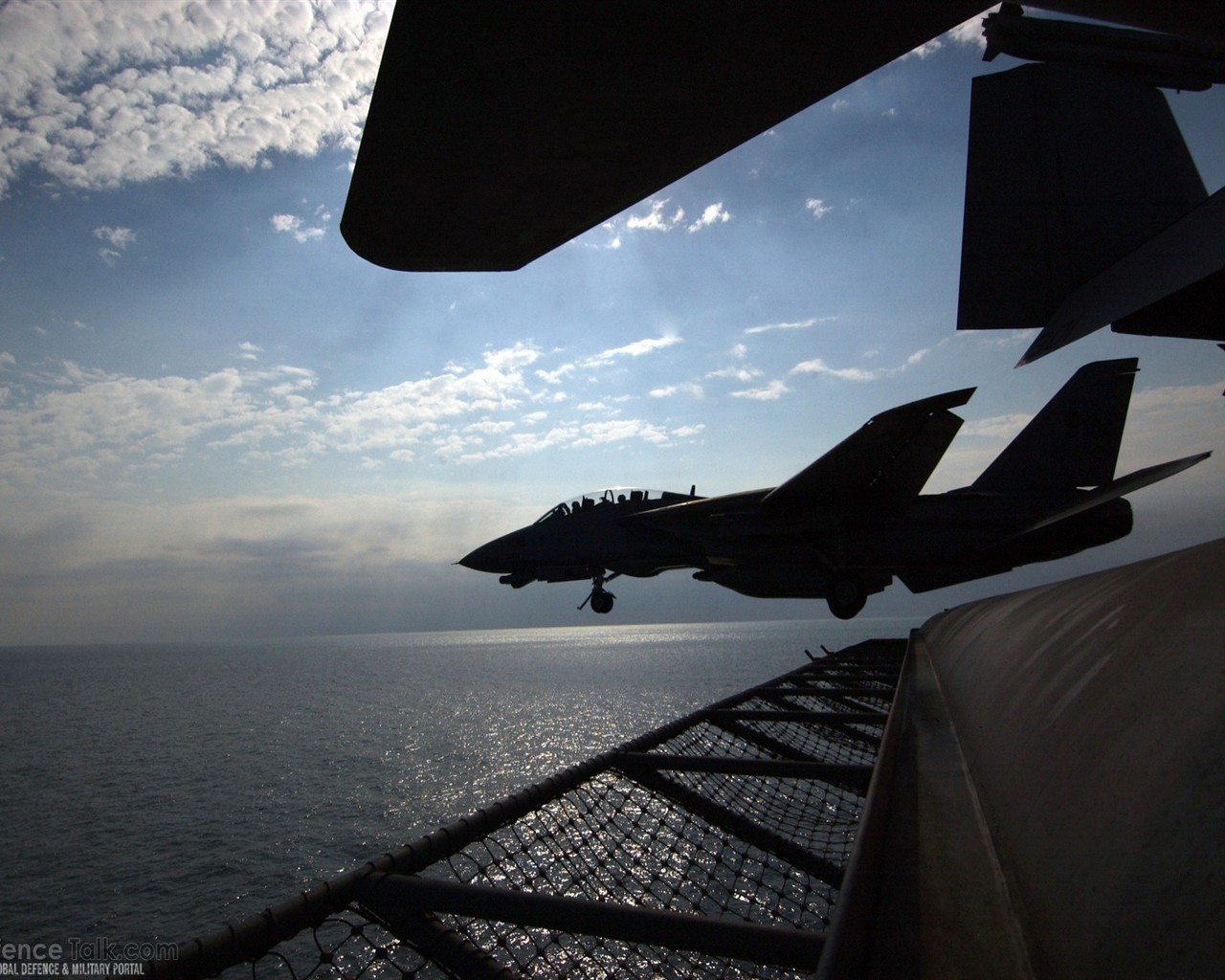 U. S. Navy F14 Tomcat Kämpfer #43 - 1280x1024