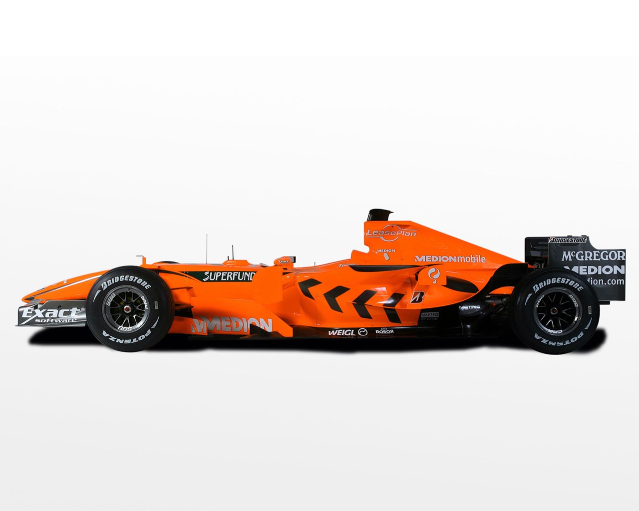 F1 Racing HD Tapety Album #21 - 1280x1024