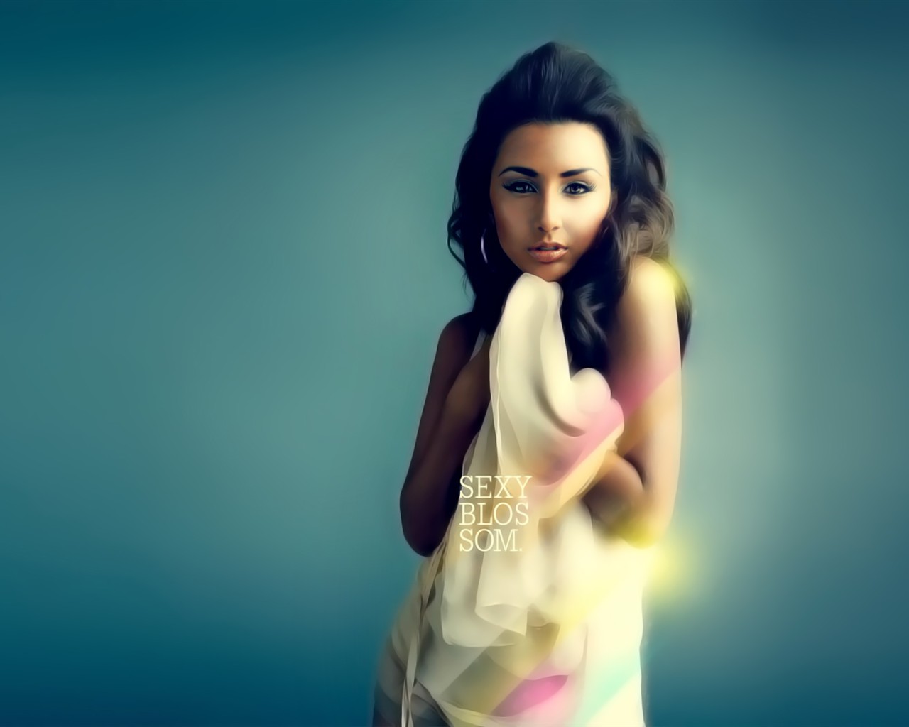 Pretty Beauty美女壁紙 #5 - 1280x1024