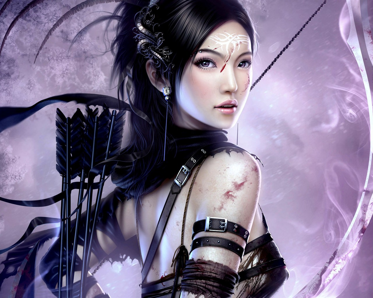 Pretty Beauty美女壁紙 #7 - 1280x1024