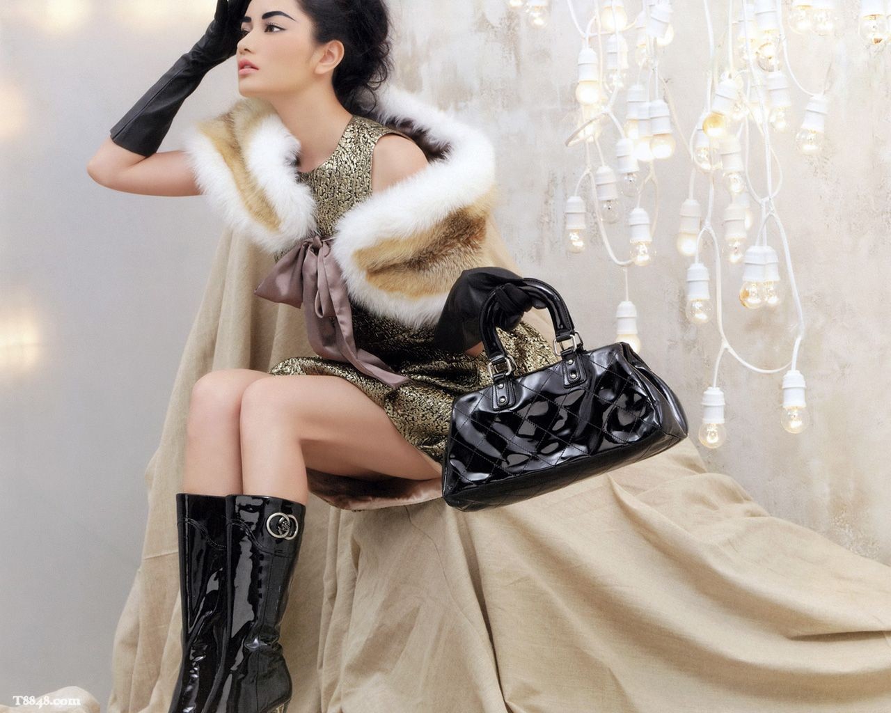 Supermodel Qu Ying Wallpapers #3 - 1280x1024