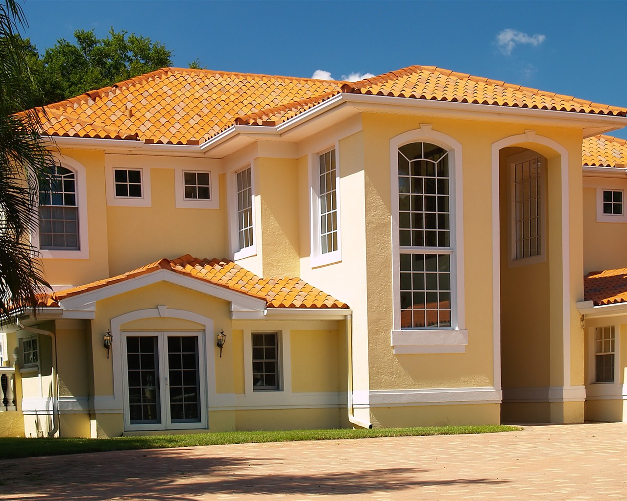 Evropě a Spojených státech Villa HD Tapety na plochu #18 - 1280x1024