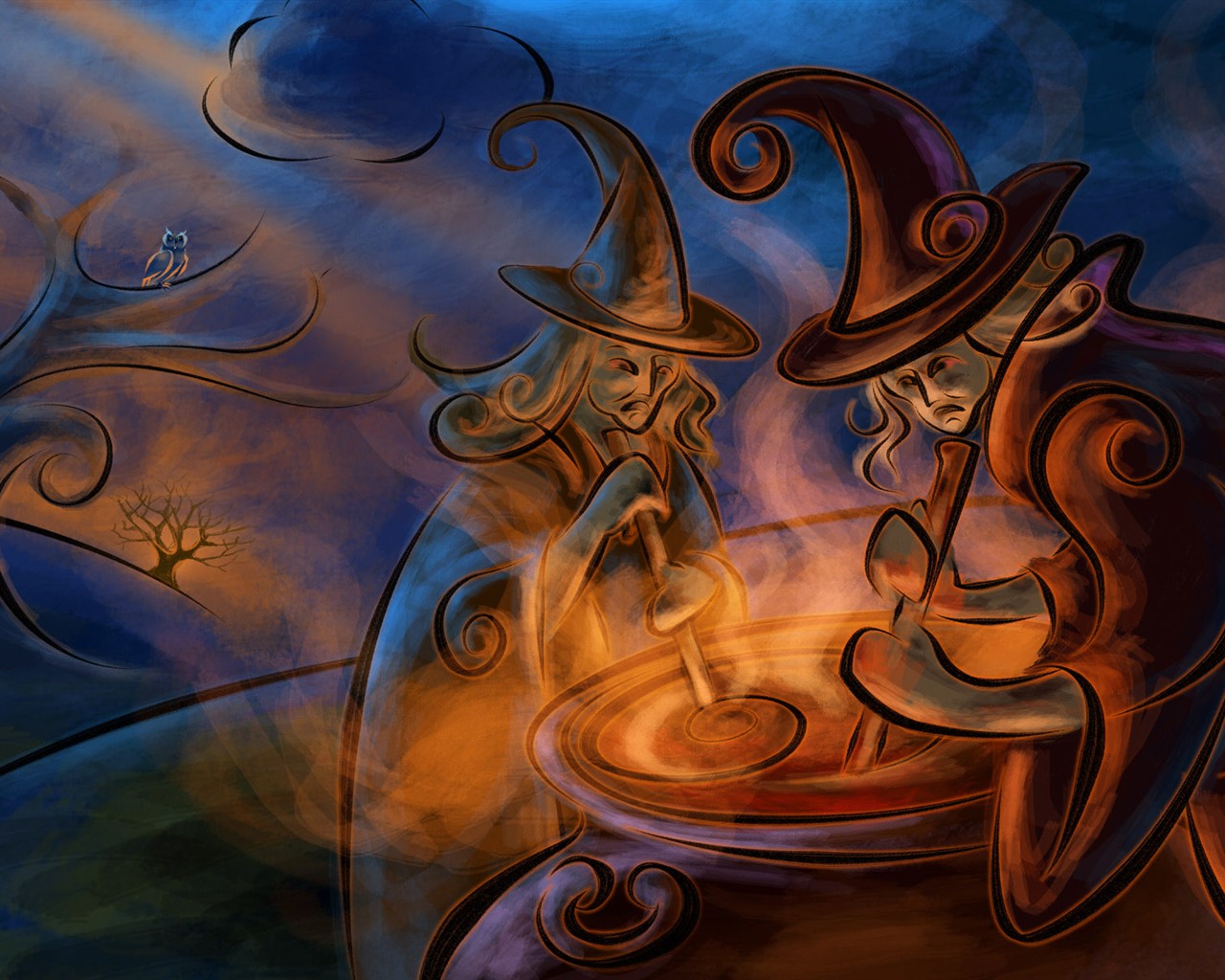Halloween Wallpaper Album #17 - 1280x1024