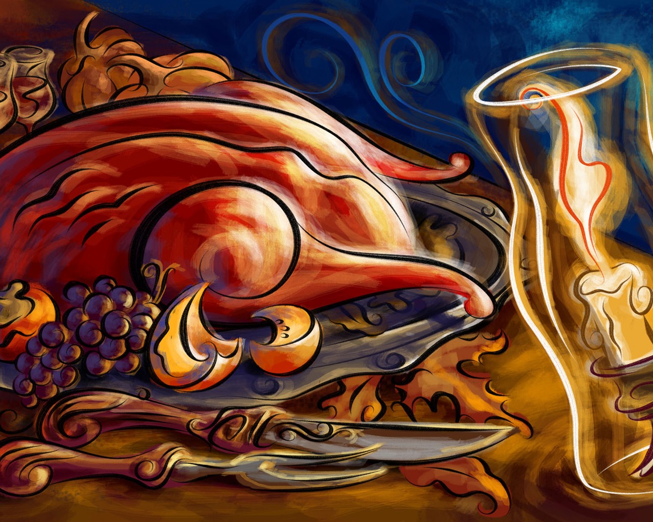 díkůvzdání téma wallpaper #12 - 1280x1024
