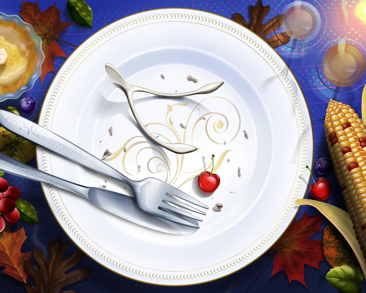 Thanksgiving theme wallpaper #18 - 1280x1024