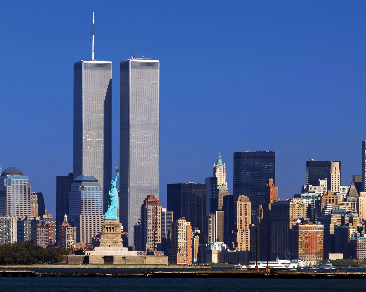 911 Památník Twin Towers wallpaper #1 - 1280x1024