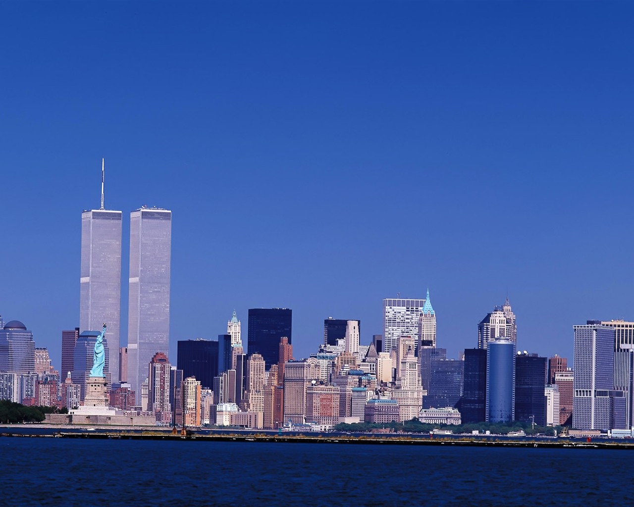 911 Memorial twin towers wallpaper #2 - 1280x1024