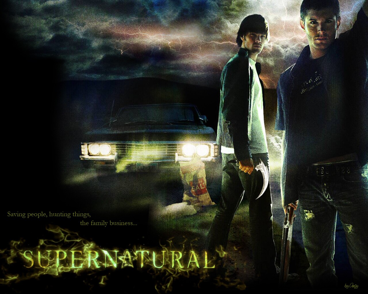 Supernatural wallpaper (2) #11 - 1280x1024