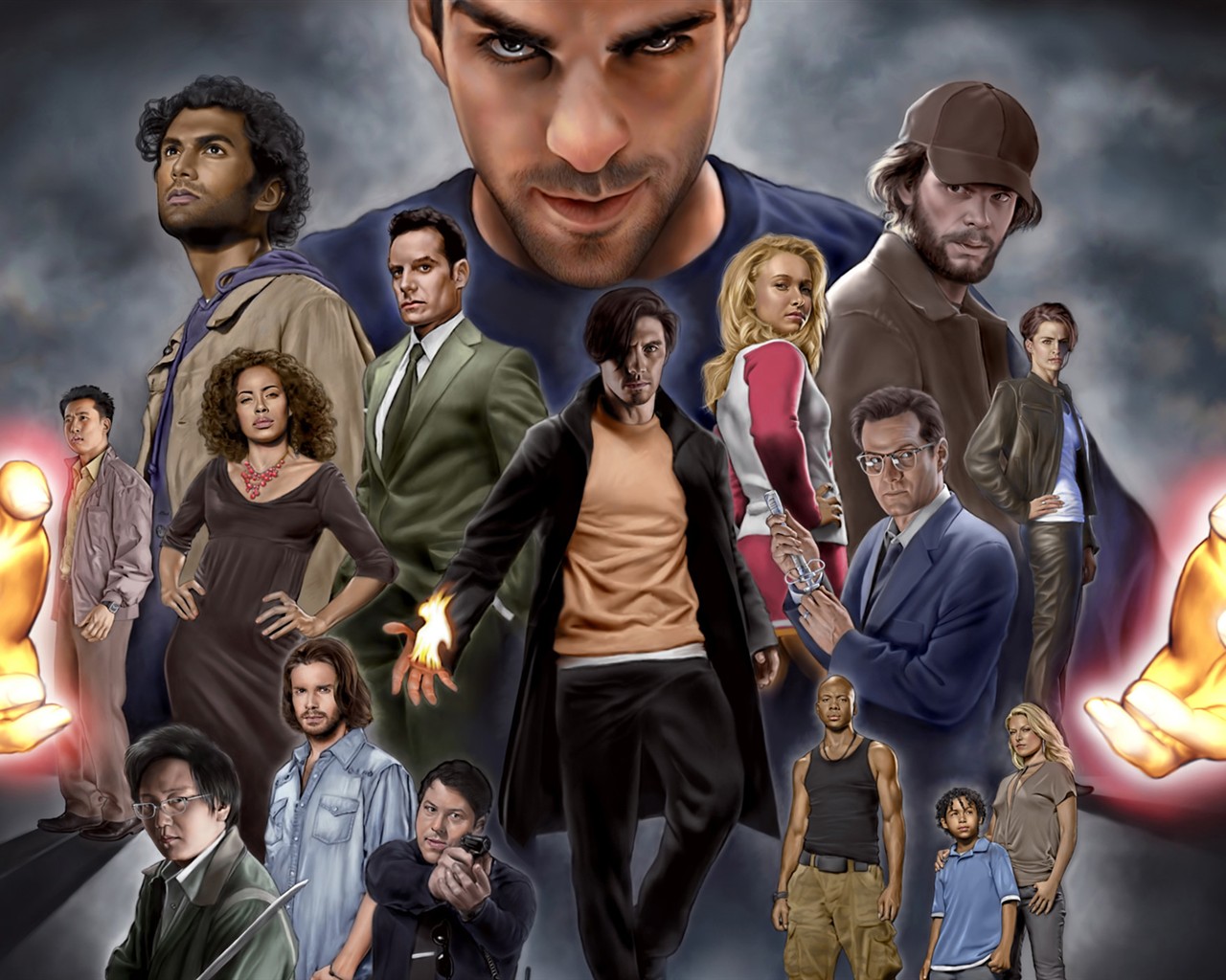 Heroes HD Wallpapers #1 - 1280x1024