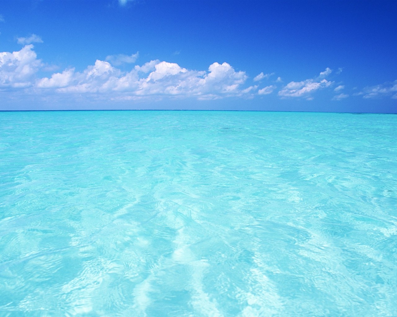 Malediven Wasser und blauer Himmel #20 - 1280x1024