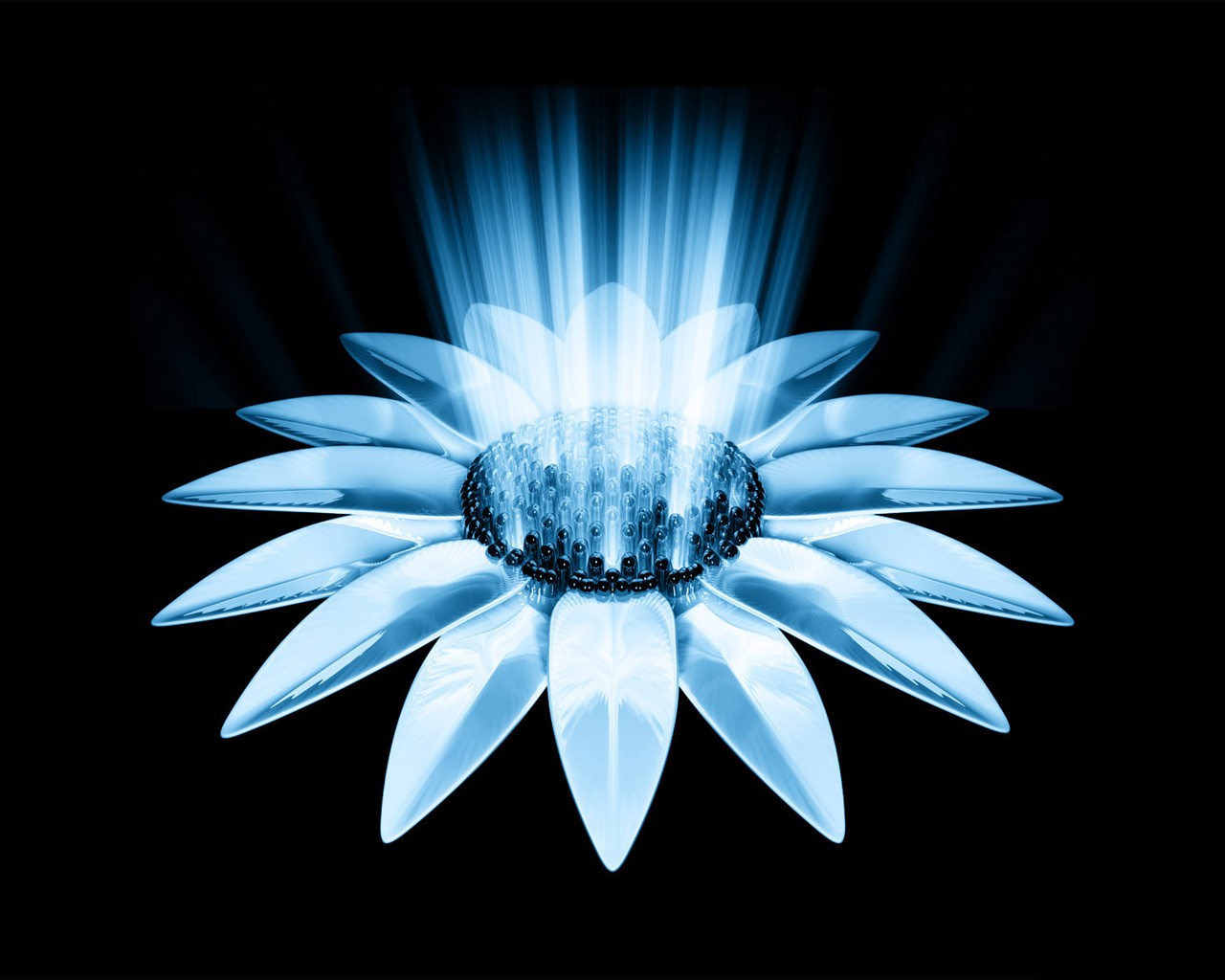 Non-mainstream black theme wallpaper #1 - 1280x1024