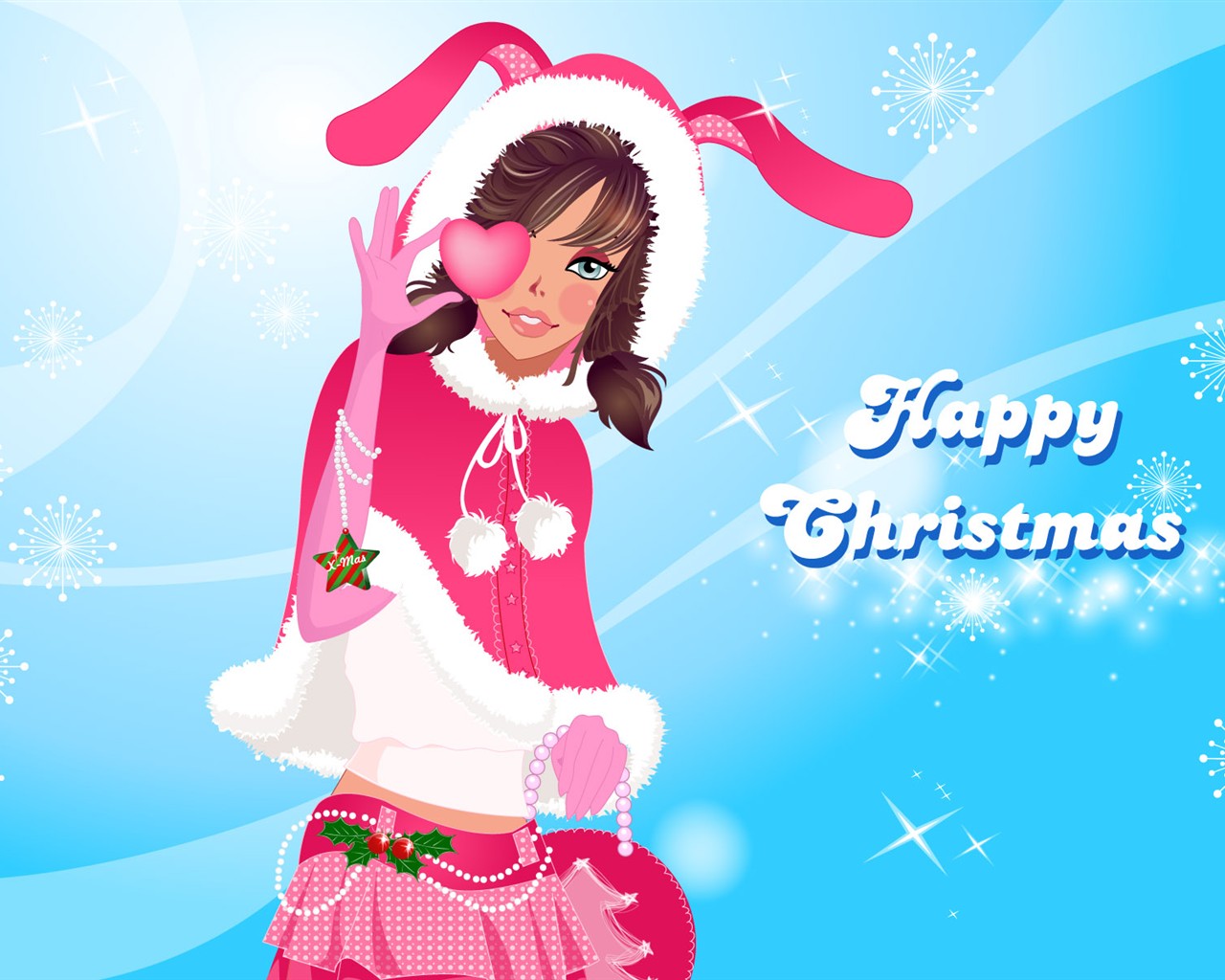 Christmas Wallpaper illustration MM #13 - 1280x1024