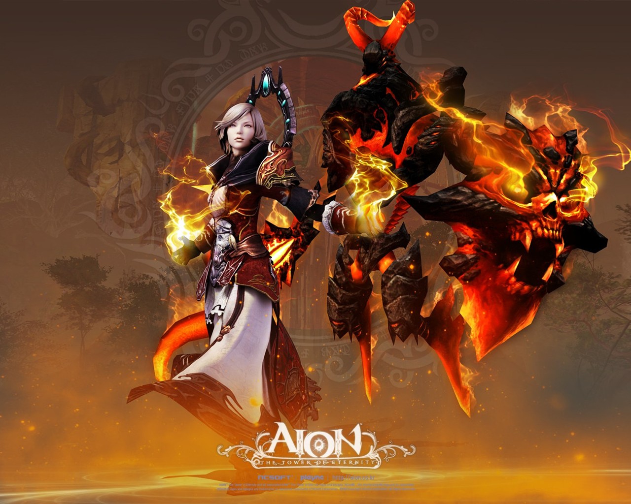 Aion modelování HD herní plochu #11 - 1280x1024