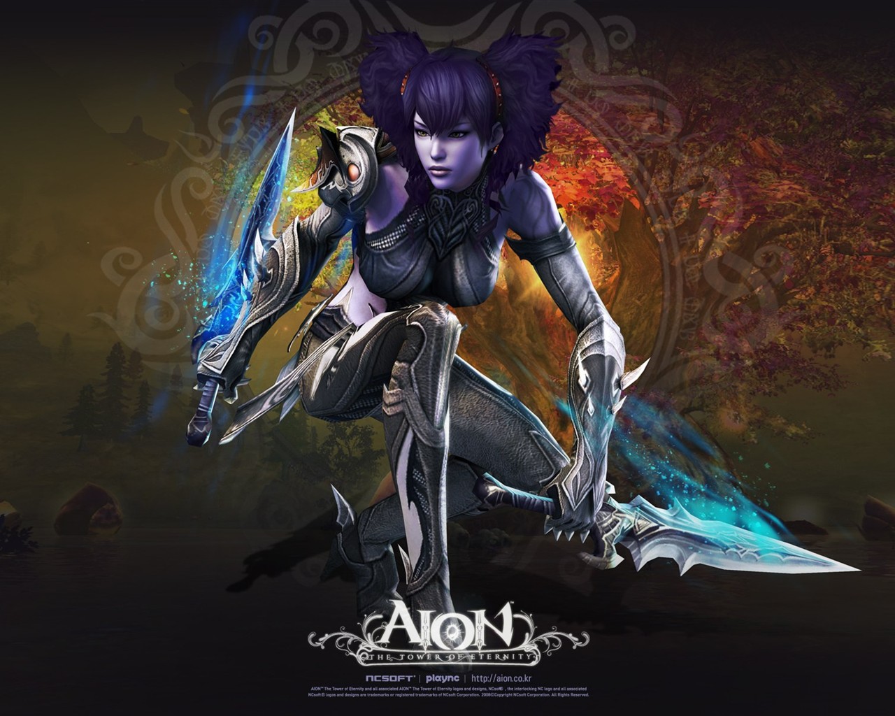 Aion fonds d'écran de modélisation de jeu HD #18 - 1280x1024