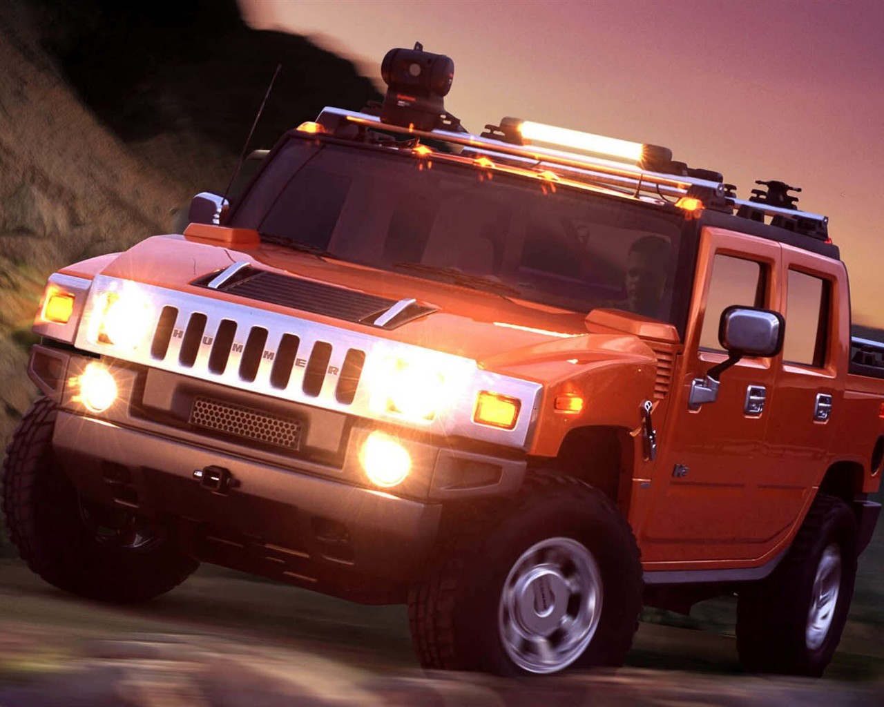 Hummer wallpaper album (1) #8 - 1280x1024