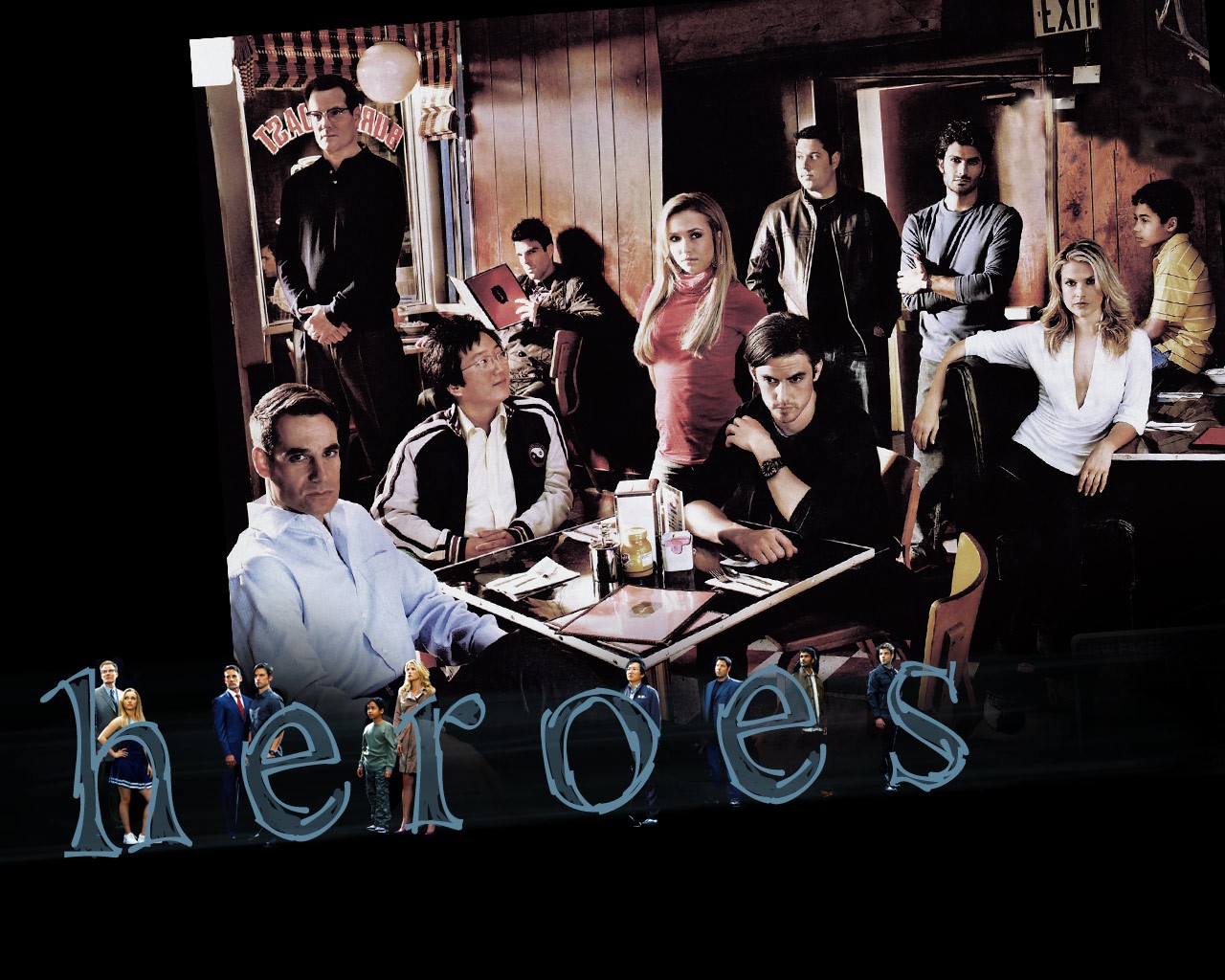 Heroes wallpaper album (2) #11 - 1280x1024