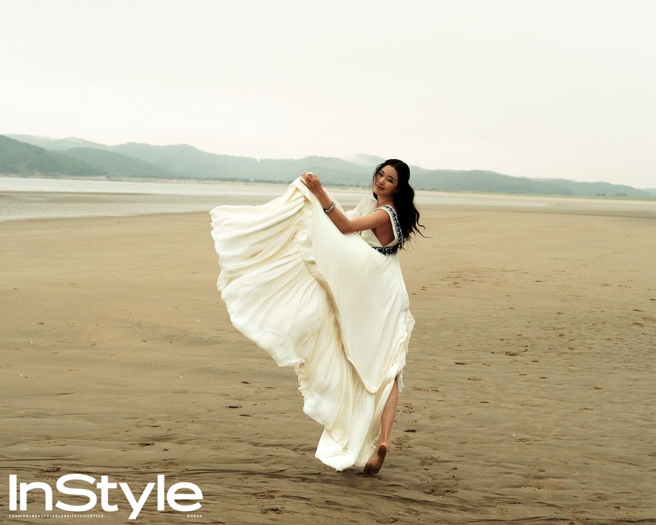 South Korea Instyle Cover Model #28 - 1280x1024