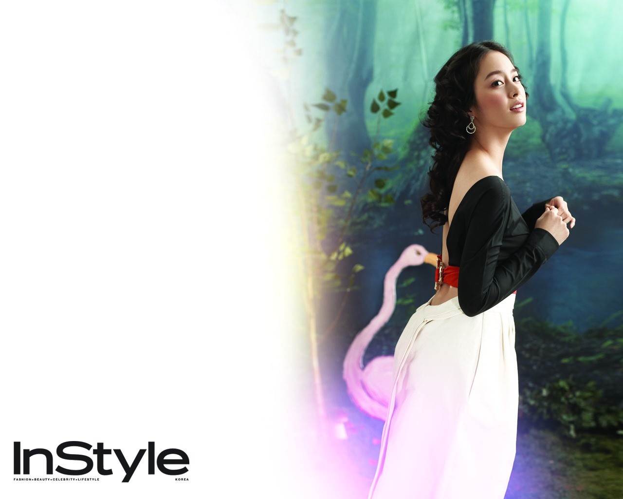 韓國Instyle封面模特 #35 - 1280x1024