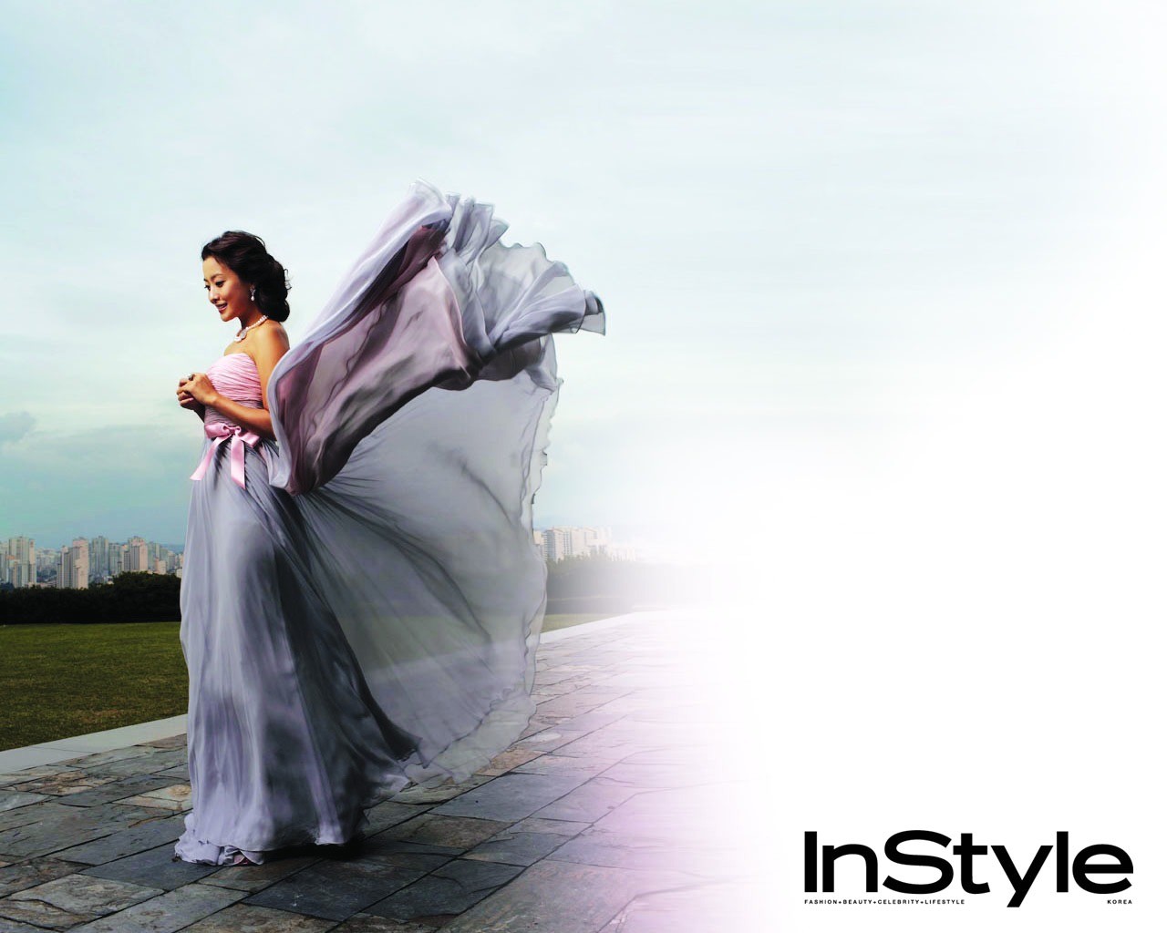 South Korea Instyle Cover Model #39 - 1280x1024