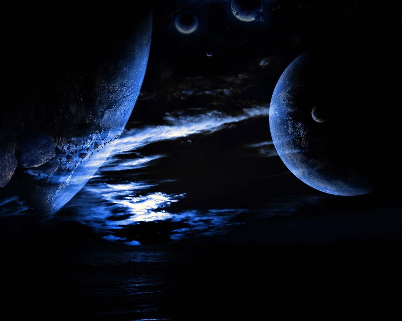Space landscape wallpaper album (2) #11 - 1280x1024