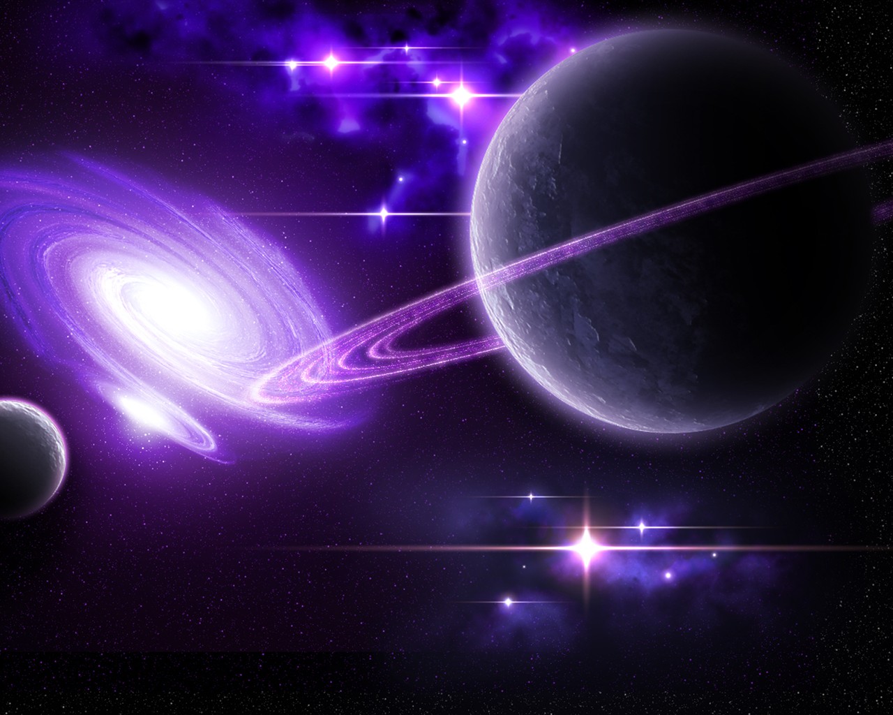 Space Landschaft Wallpaper (3) #1 - 1280x1024