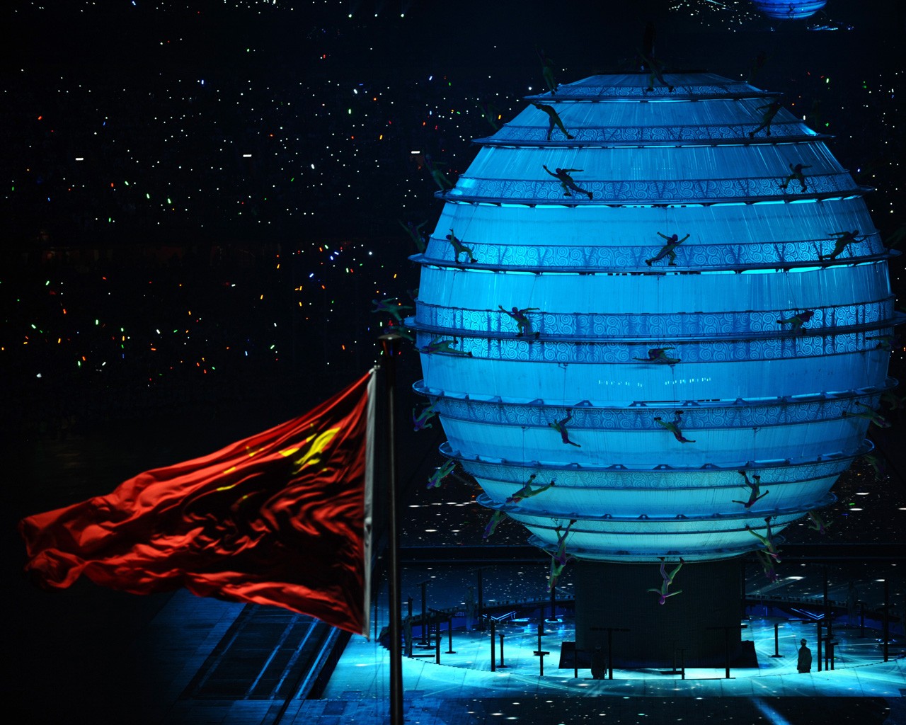 2008 Beijing Olympic Games Opening Ceremony Wallpapers #11 - 1280x1024