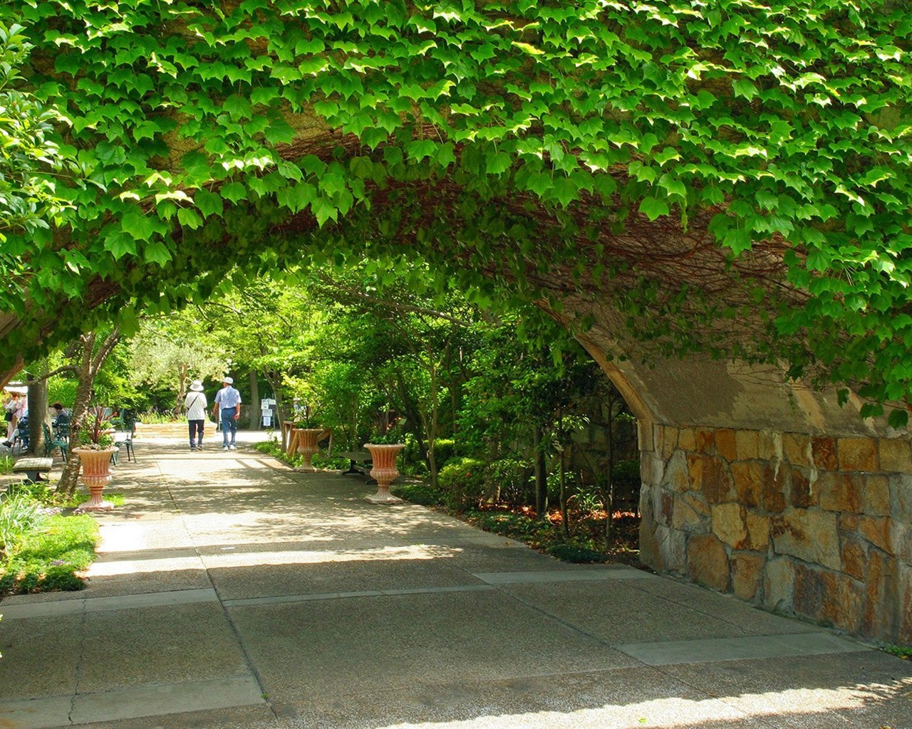 Parc beau fond d'écran #32 - 1280x1024