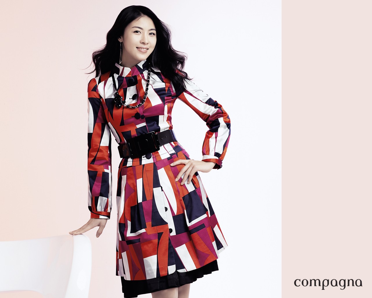 jihokorejské beauty model wallpaper #12 - 1280x1024