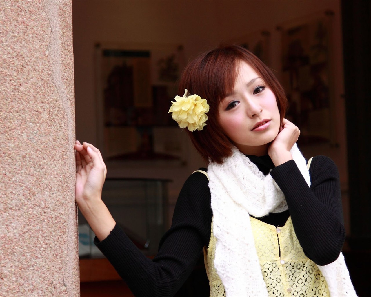 Tchaj-wan MM Yin Fu wallpaper album (1) #6 - 1280x1024
