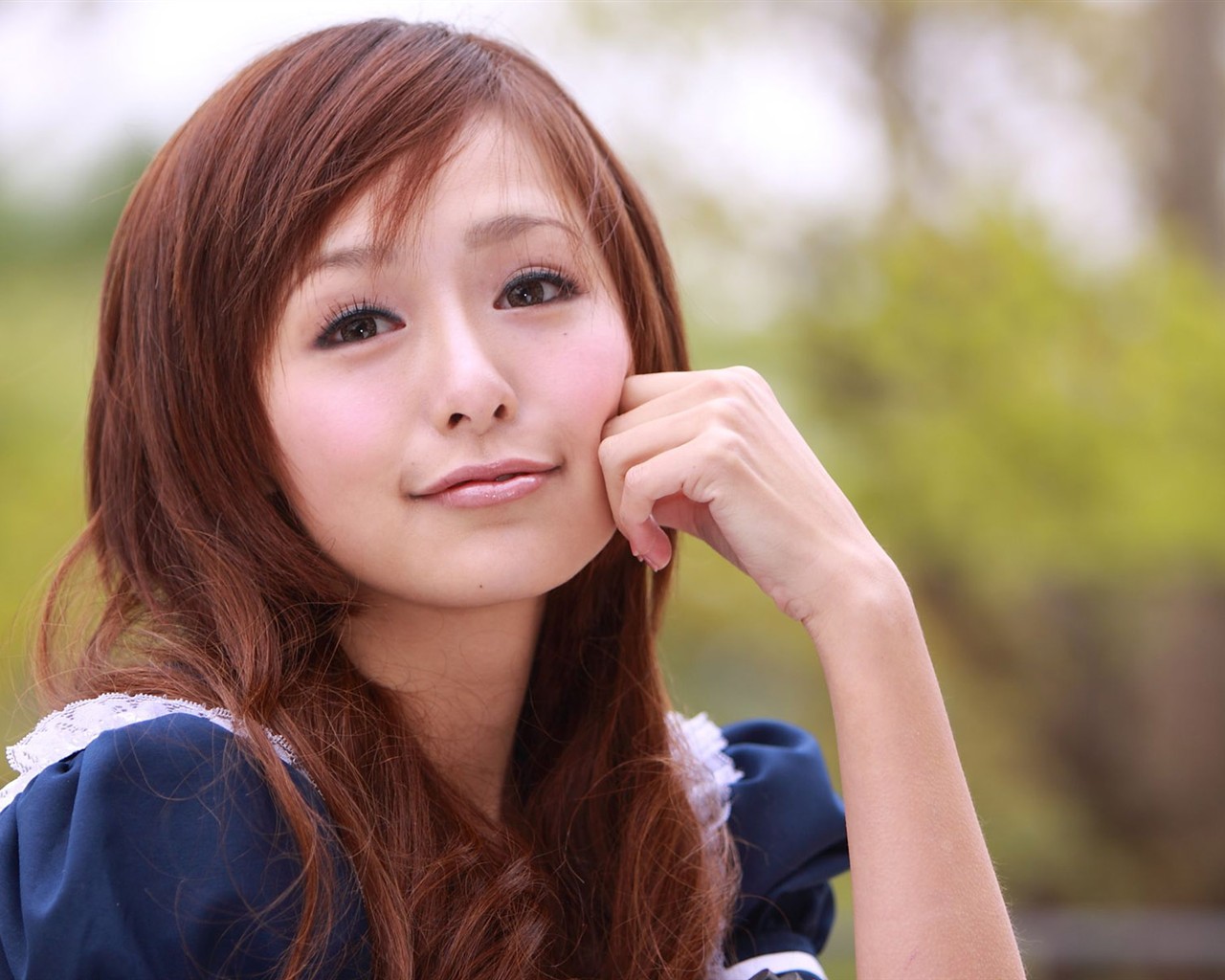 Tchaj-wan MM Yin Fu wallpaper album (1) #16 - 1280x1024