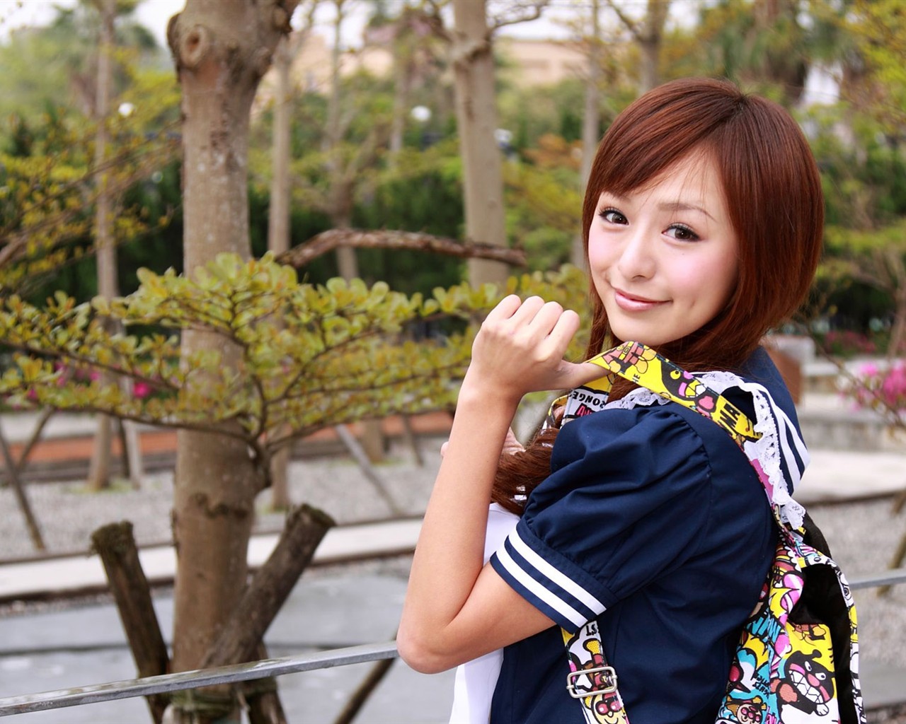 Tchaj-wan MM Yin Fu wallpaper album (1) #19 - 1280x1024