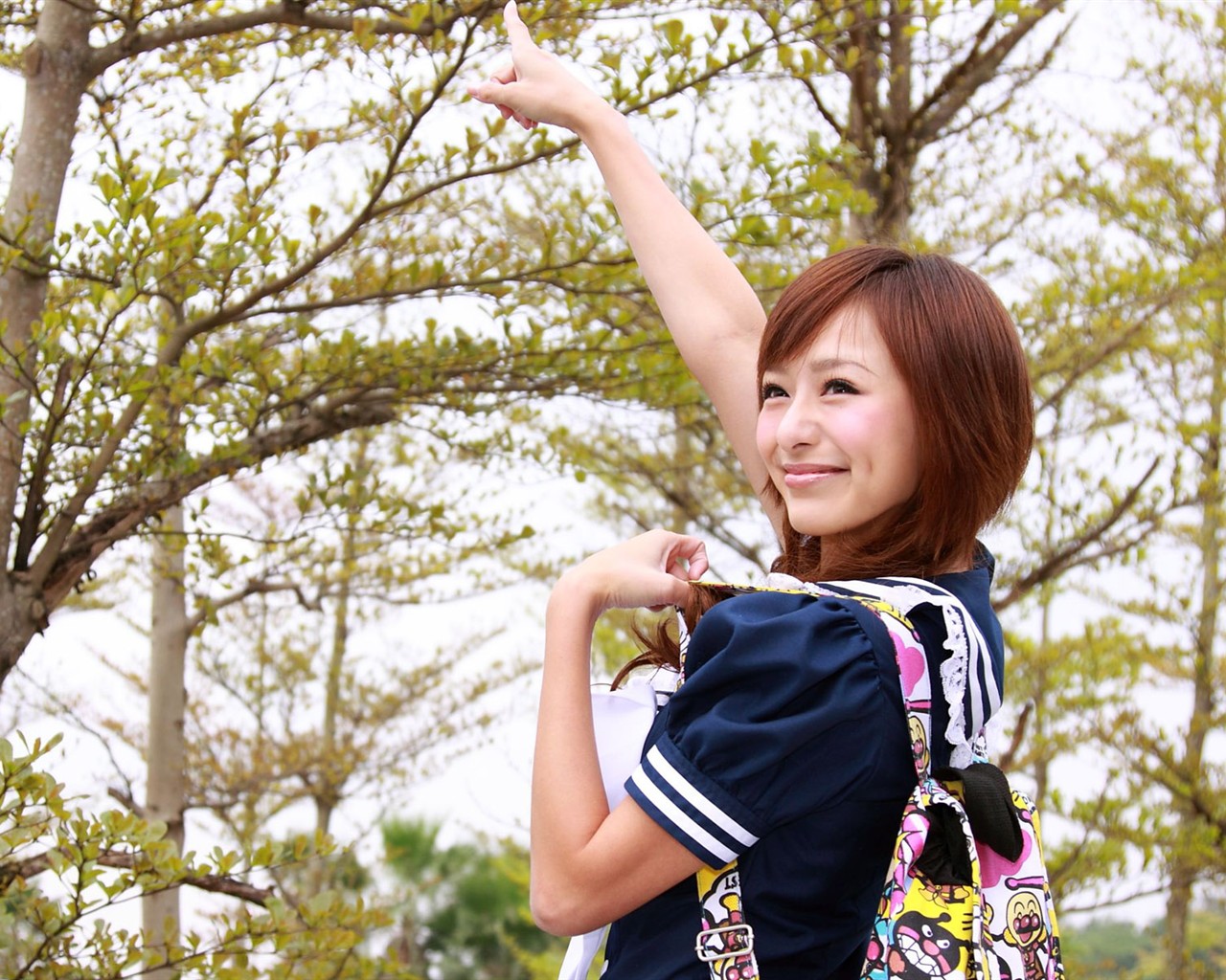 Tchaj-wan MM Yin Fu wallpaper album (1) #22 - 1280x1024