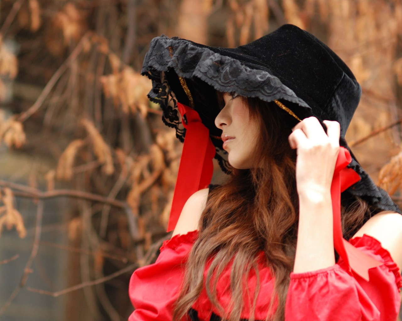 Tchaj-wan MM Yin Fu wallpaper album (1) #28 - 1280x1024