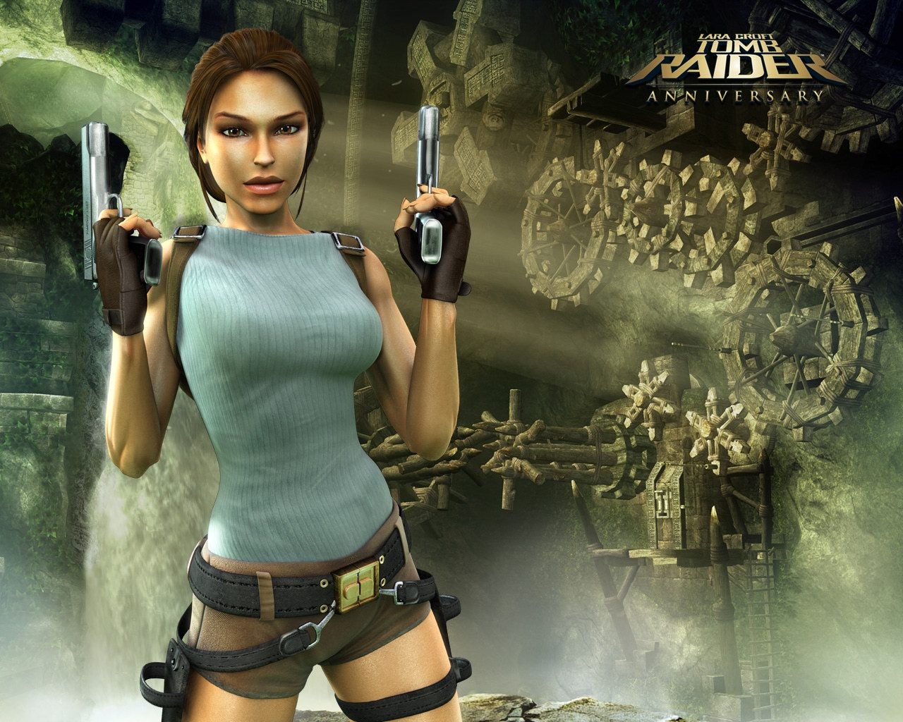 Lara Croft Tomb Raider 10th Anniversary Wallpaper #6 - 1280x1024