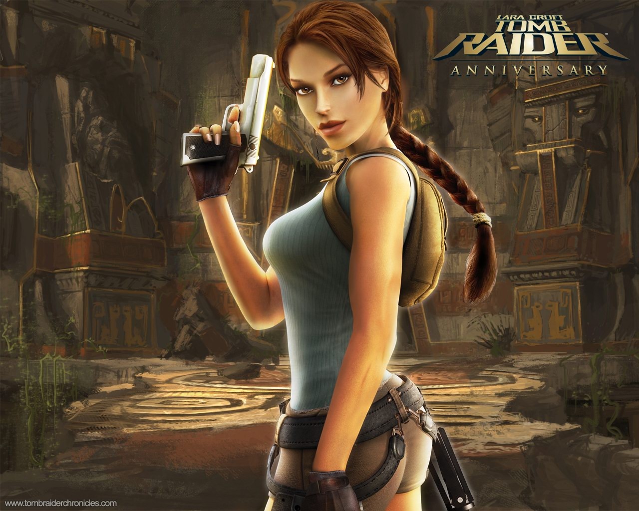 Lara Croft Tomb Raider 10th Anniversary Wallpaper #14 - 1280x1024