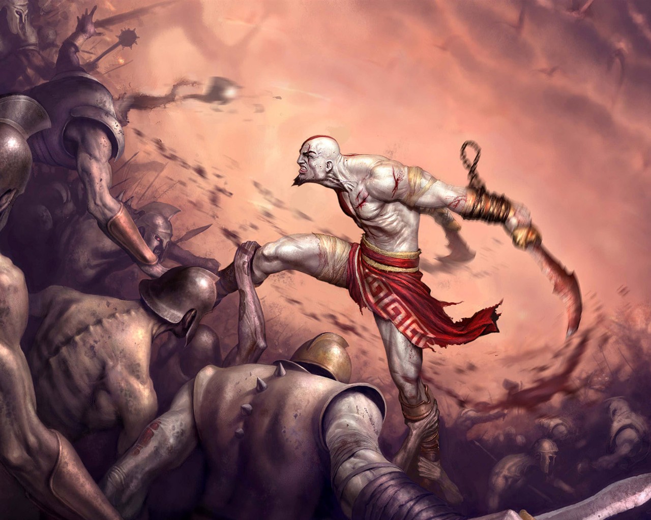 God of War HD Wallpaper #6 - 1280x1024