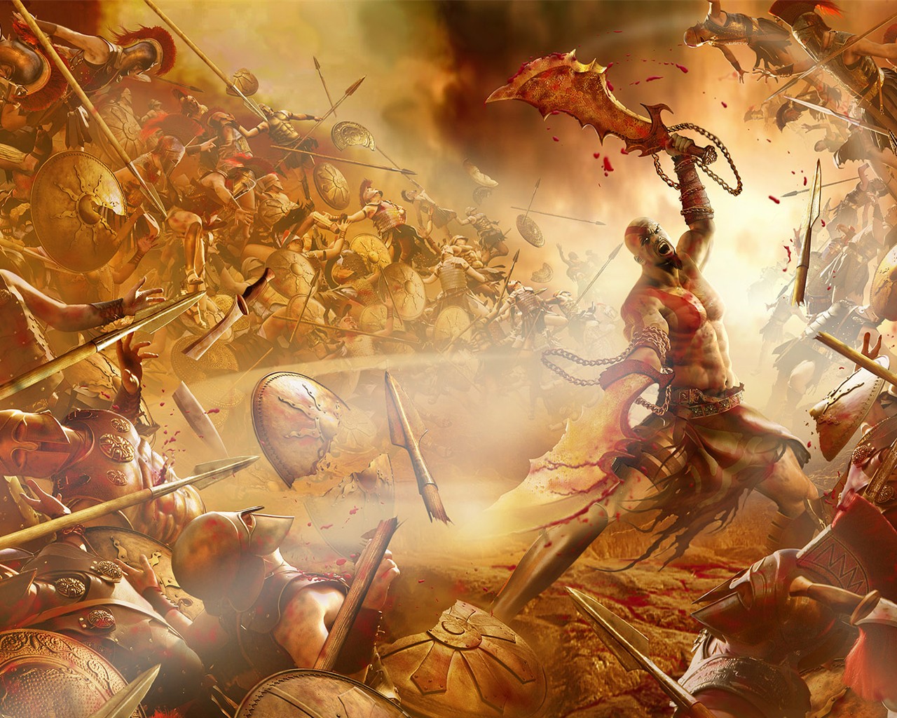 God of War HD Wallpaper #12 - 1280x1024