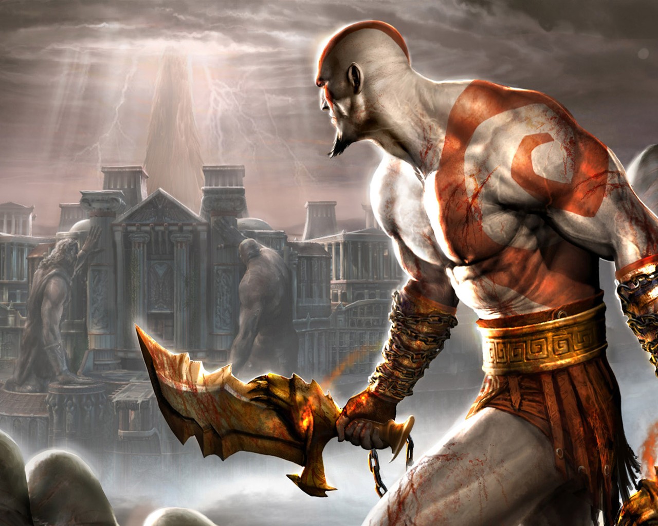 God of War HD Wallpaper #14 - 1280x1024