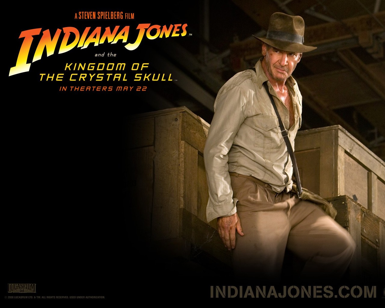 Indiana Jones 4 křišťálové lebky wallpaper #1 - 1280x1024
