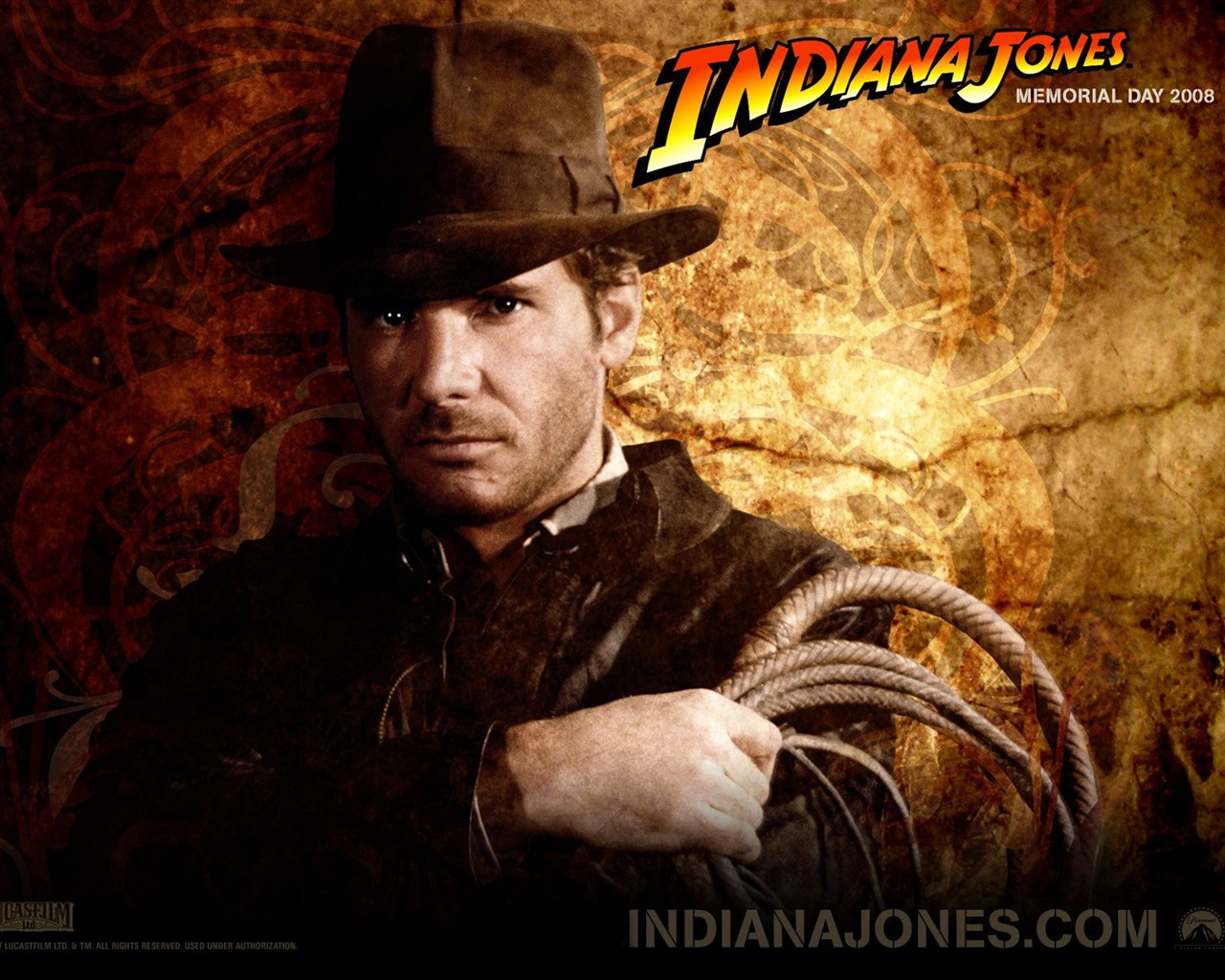 Indiana Jones 4 fonds d'écran Crystal Skull #9 - 1280x1024