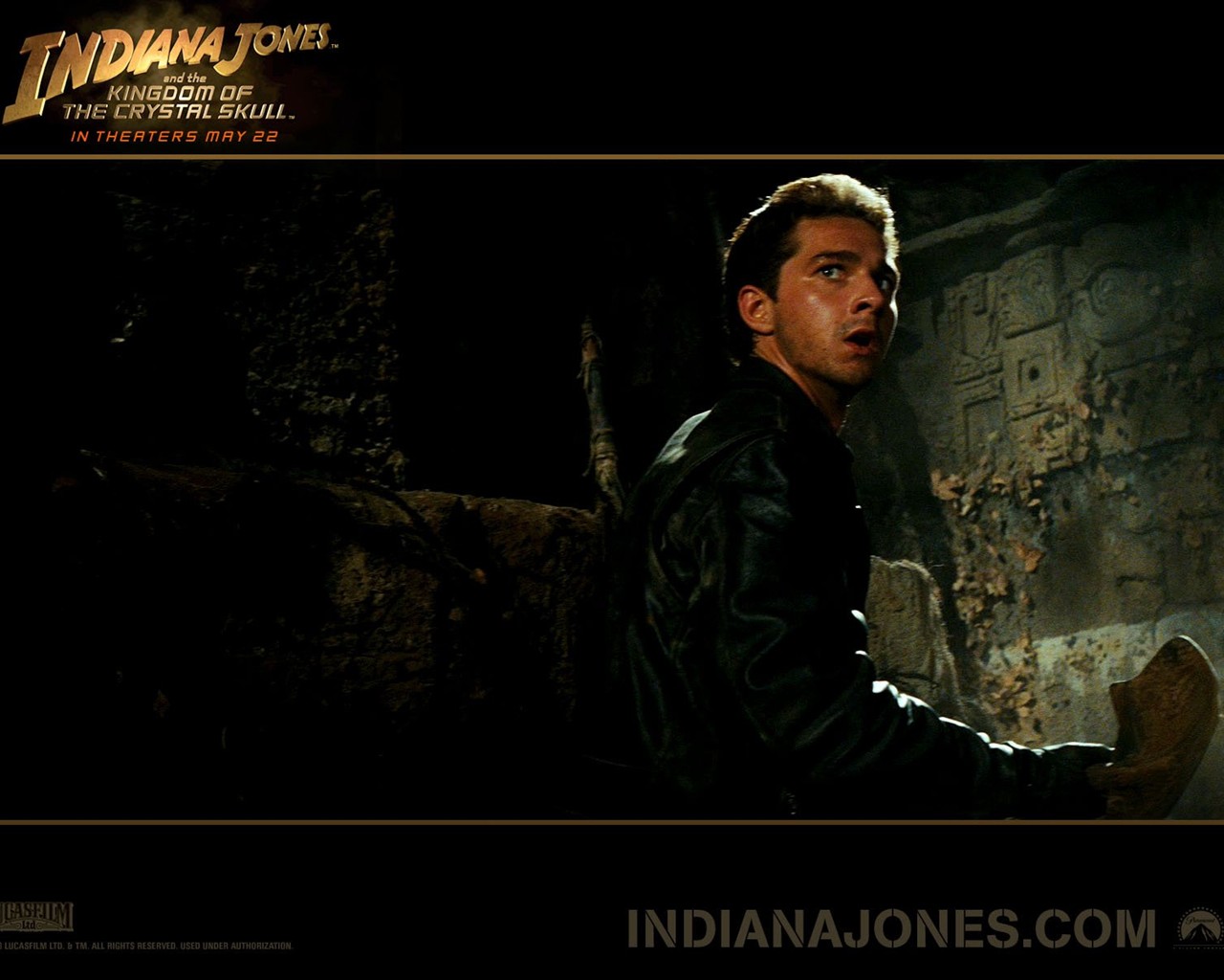 Indiana Jones 4 křišťálové lebky wallpaper #22 - 1280x1024