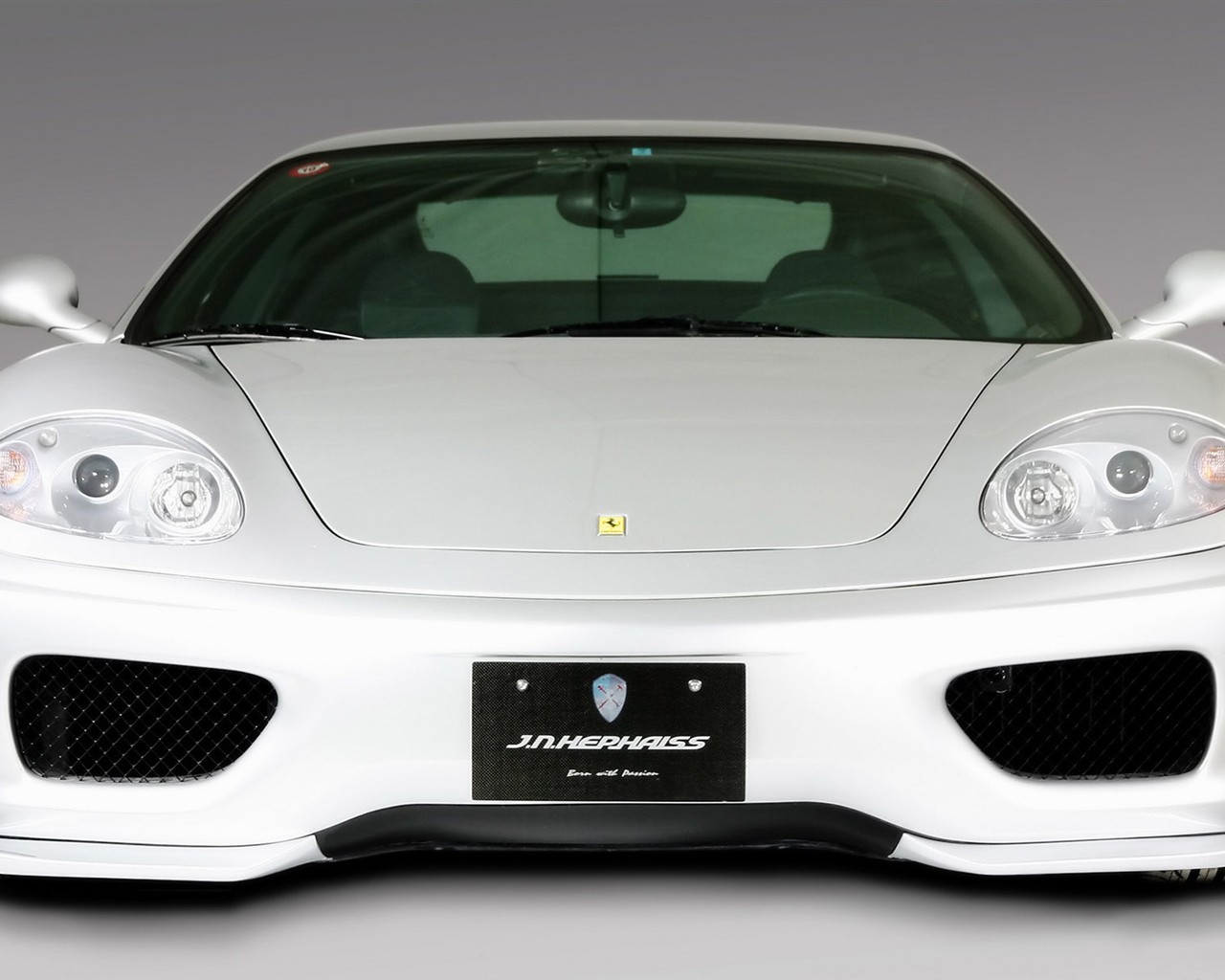 Ferrari F430 Skull White Fonds d'écran #6 - 1280x1024