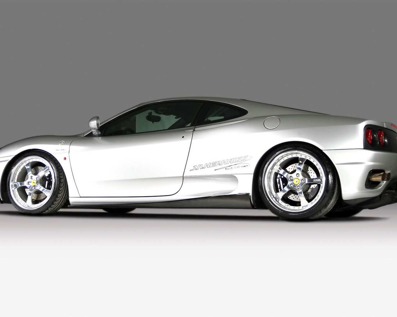 White Skull Ferrari F430 Wallpapers #8 - 1280x1024