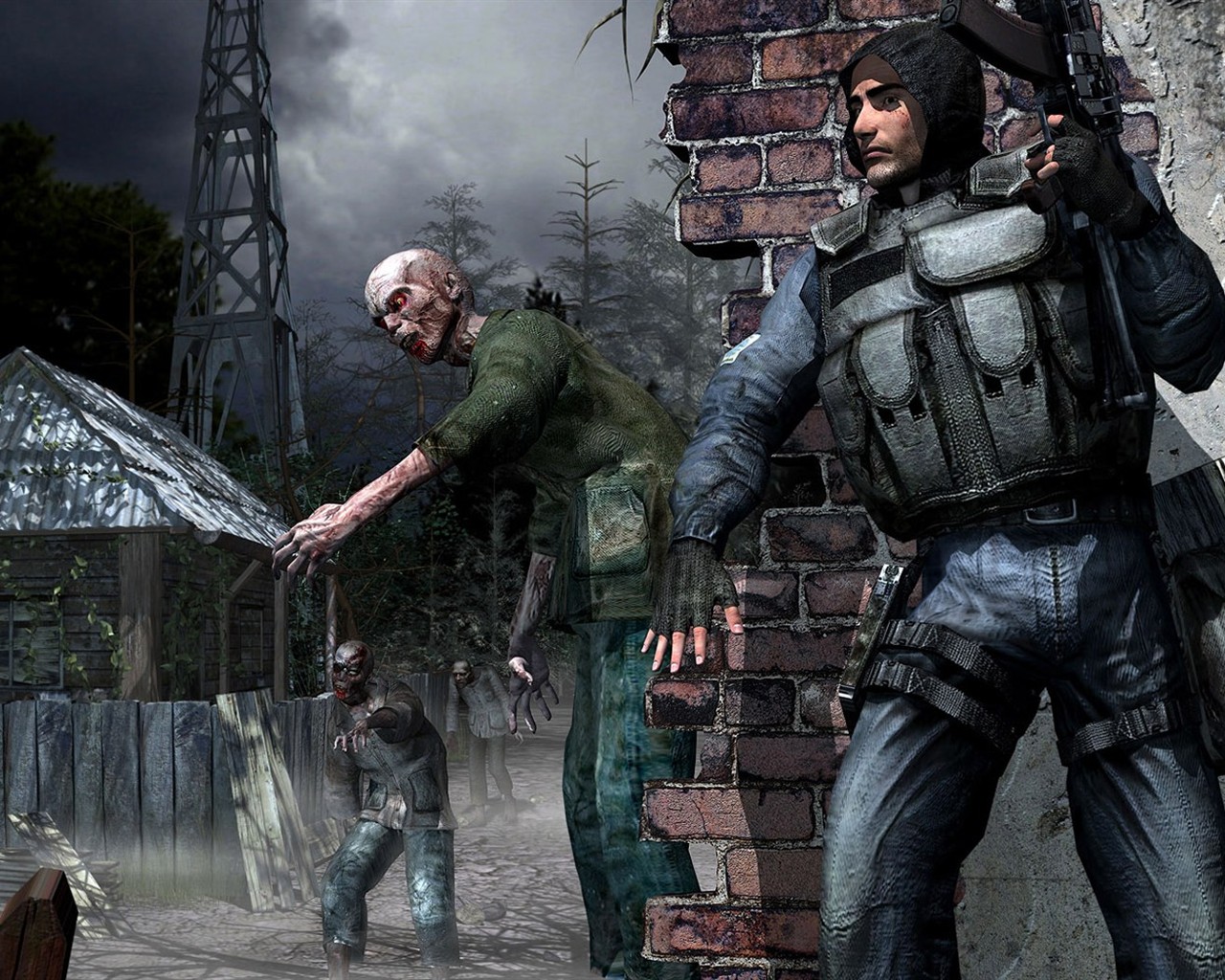 Stalker Clear Sky HD Tapety na plochu #1 - 1280x1024