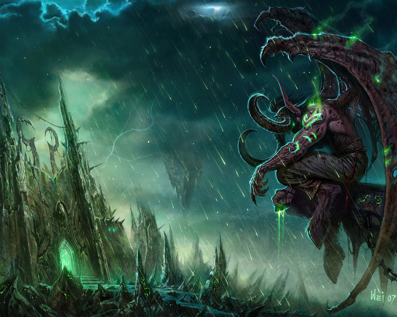 World of Warcraft Wallpaper disco HD #6 - 1280x1024