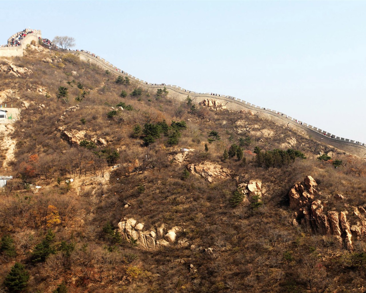 Peking Tour - Badaling Velká čínská zeď (GGC práce) #7 - 1280x1024
